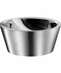 ALGUI stainless steel double-finish countertop sink