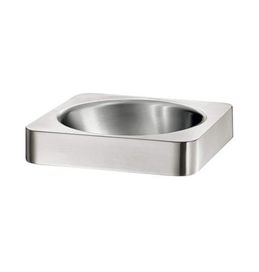 Semi-recessed basin Quadra satin stainless steel Delabie