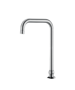 Swivel spout chrome-plated brass