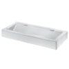 Mineralcast wash trough with tap hole Delabie