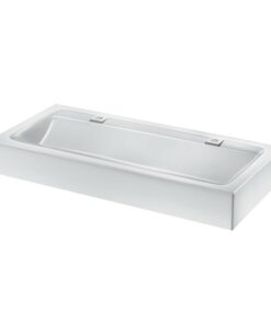 Mineralcast Wash Trough with Tap Hole Delabie