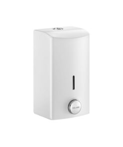 Soap dispenser white powder-coated stainless steel Armatron