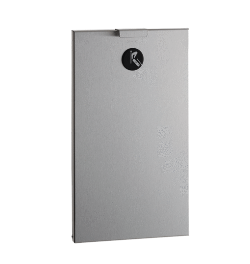 Hygiene waste bin Wall mounting Bobrick B-3513.5