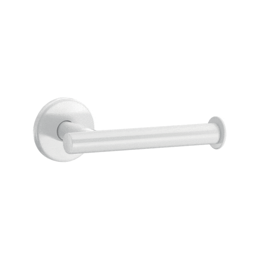 Porte-rouleau WC acier inoxydable blanc Delabie