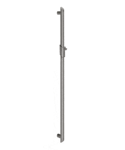 Asta doccia con slitta Alluminio antracite-metallico