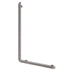 Handrail L-shape aluminium anthracite-metallic 1130mm Delabie