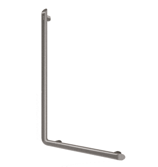 Handrail L-shape aluminium anthracite-metallic 1130mm Delabie