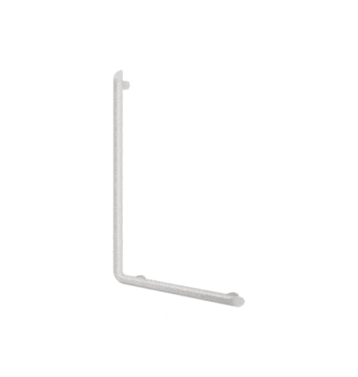 Handrail aluminium white L-shape Delabie