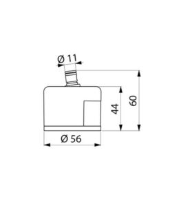 Water filter delabie 20250 Drawing