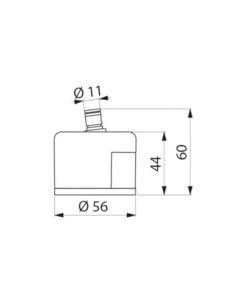 Filtro acqua delabie 20251 Disegno