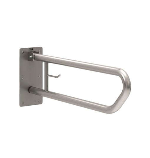 Folding support handle ECONOM stainless steel matt