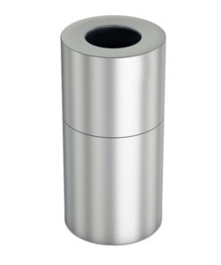 Corbeille autoportante en aluminium