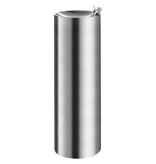 Drinking fountain free-standing 915mm stainless steel matt