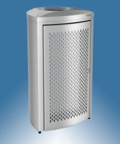 Stainless steel waste bin 130 litres Armatron