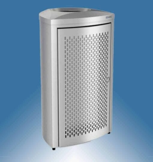 Stainless steel waste bin 130 litres Armatron