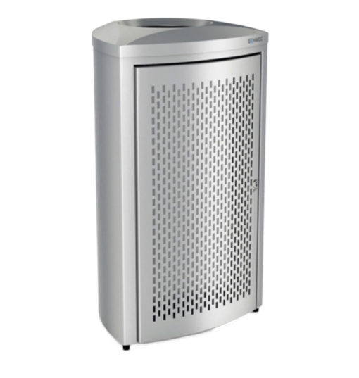 Stainless steel waste bin 130 litres Armatron