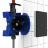 Urinal flush valve, electronic with battery operation, TEMPOMATIC 4, glass ceramic black, 430036**