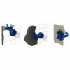 Urinal flush valve, electronic with battery operation, TEMPOMATIC 4, glass ceramic black, 430036**