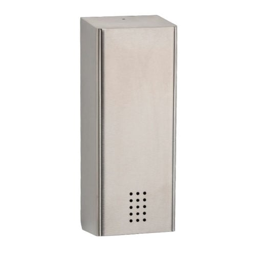 PROOX, Distributore di sapone elettronico, sensore, a batteria, acciaio inossidabile opaco, PU-140E-LO