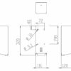 PROOX, Distributore di sapone elettronico, Sensore, Funzionamento a batteria, SNOWFALL, Acciaio inossidabile Verniciato bianco, SF-140E-LO