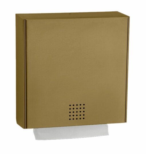 PROOX, distributore di asciugamani di carta, acciaio inox Rivestimento PVD: bronzo