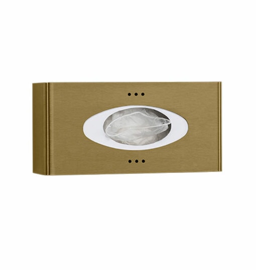 Hygienehandschuhspender Edelstahl BronzeProox