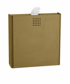Cestino igienico per rifiuti Rivestimento PVD bronzo Proox