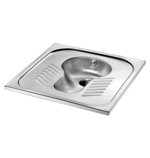 Hock WC in acciaio inox senza sifone