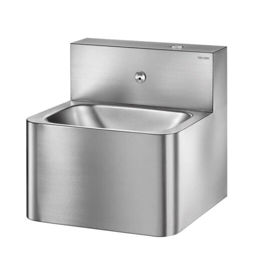 Lavabo TEK da appoggio in acciaio inox prigione