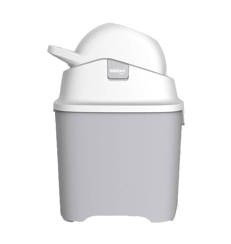 Nappy waste bin odour-proof