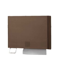 Kombination Papier und Seifenspender Bronze PVD