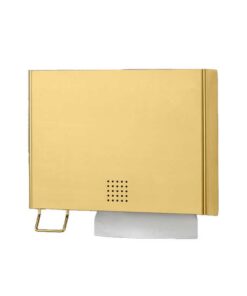 Kombination Papier und Seifenspender Messing PVD beschichtet