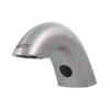 Rubinetto per lavabo da incasso in acciaio inox opaco