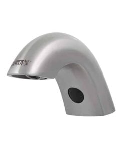 Rubinetto per lavabo da incasso in acciaio inox opaco