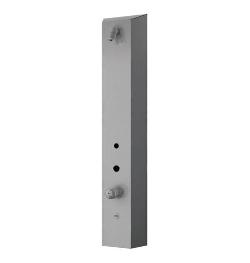 Shower element for paid water dispensing Stainless steel
