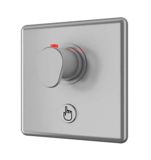 Commande de douche avec bouton piézoélectrique, UP, eau froide et chaude, ASA-SLZA 20PT