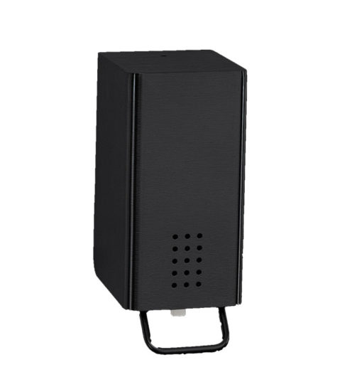 PROOX, Desinfektionsmittelspender 0,5 Liter, aus Edelstahl schwarz, DP-141-DE