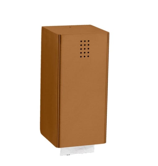 PROOX, Distributore di carta igienica a foglio singolo, acciaio inossidabile con rivestimento PVD, KU-310