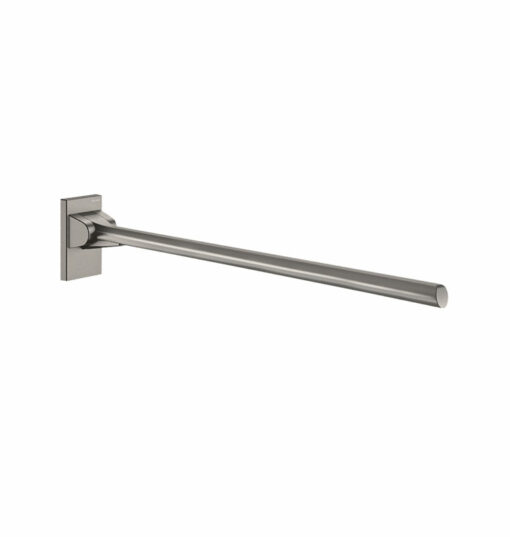 Poignée d'appui pliante, L. 850mm, aluminium anthracite métallisé, ADL-511964C**.