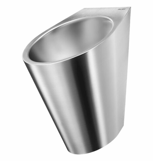 Urinoir sans eau, FINO WF, mural, acier inoxydable satiné, 135010**