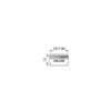ECO low-scaling aerator, adjustable flow rate, ADL-922024.2P