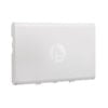 Changing table foldable white RAL9016 horizontal