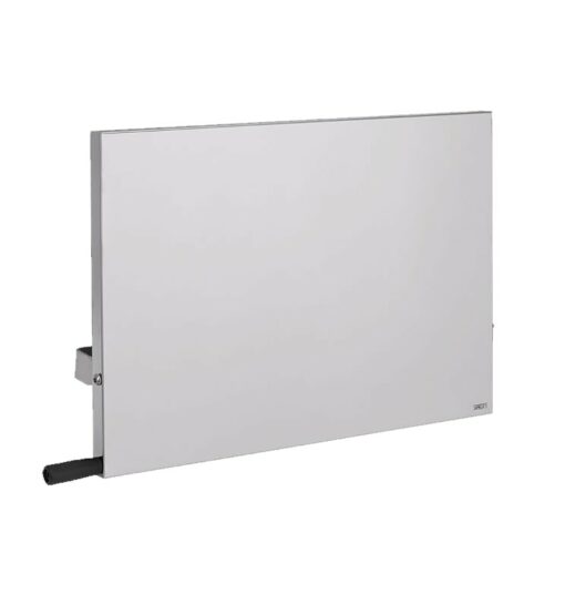 Tiltable stainless steel mirror