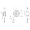Automatic hose reel with hose L. 15 m, ADL-5676T2**