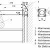 Non-contact wall fitting 24V DC, SLU-42K