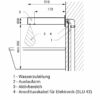 Edelstahl Wandarmatur 24V DC, SLU-43**