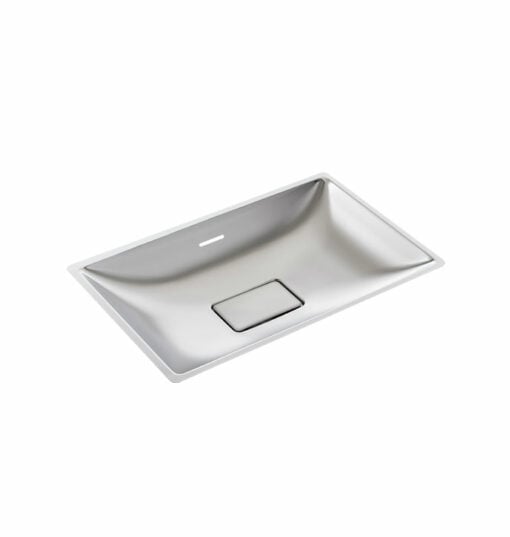 Lavabo en acier inoxydable sans trou pour robinet