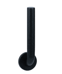 Spare roll holder Robust black coated