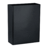 Litter bin black coated Armatron