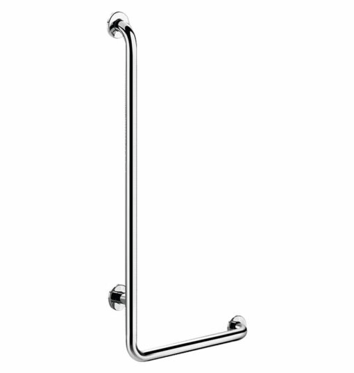 Main courante en L, Ø 32, h. 1150 mm, version droite brillante, ADL-5071DP2
